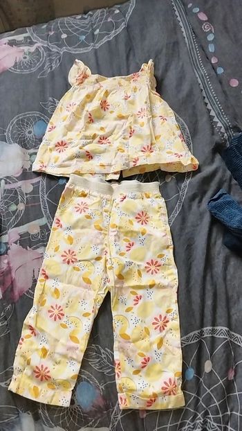 Ensemble d'été fille 24 mois