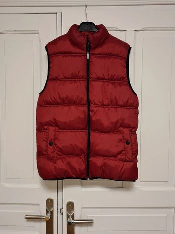 Doudoune Sans manches Bordeaux