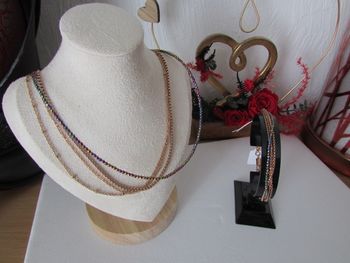 Parure collier + bracelet Rosalie Lys'or