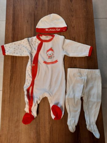 Pyjama 3 mois noel