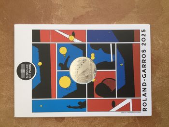 Neuf - Pièce 10 Euros Argent - 100 ans de Roland Garros - 2025 - France