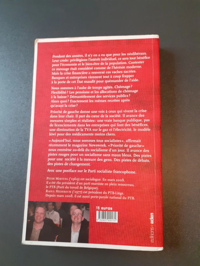 Priorité de gauche- Peter Mertens et Raoul Hedebouw - photo numéro 2