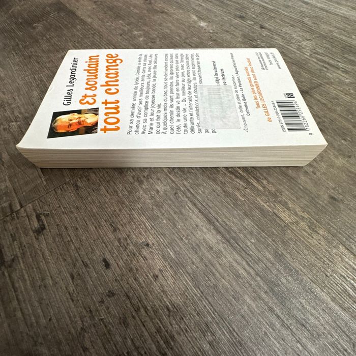 Gilles Legardinier - et soudain tout change - photo numéro 3
