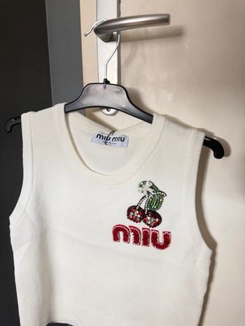 Haut miu blanc 