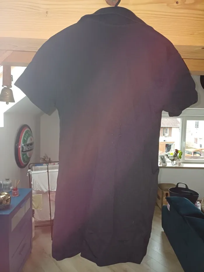Robe polo Zara noire - photo numéro 6