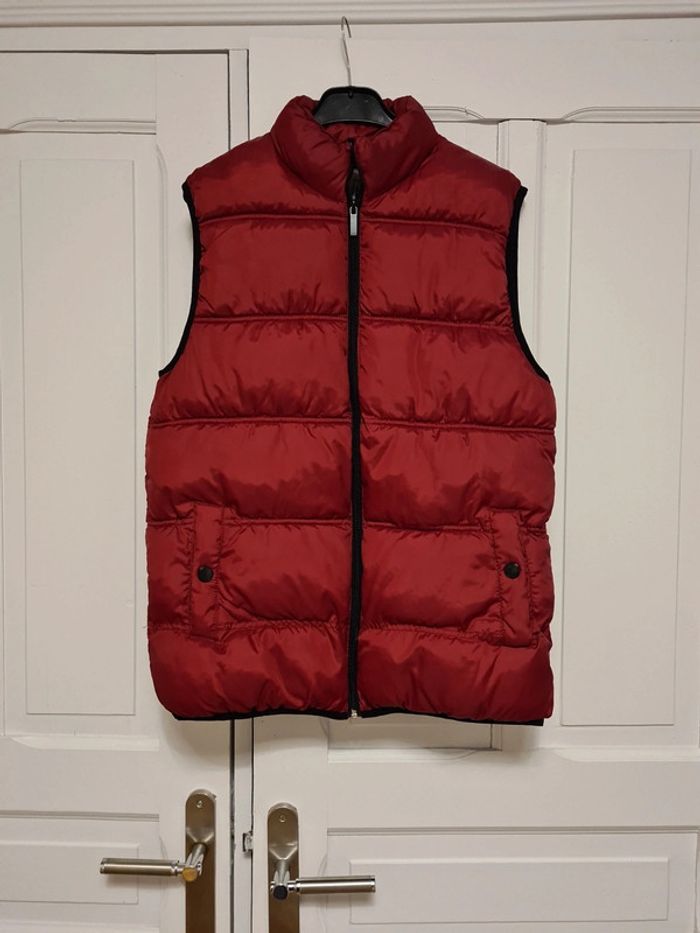 Doudoune Sans manches Bordeaux