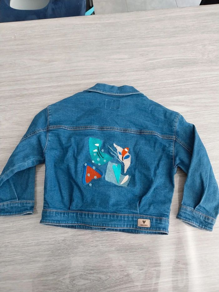Veste en jeans catimini 4 ans - photo numéro 4