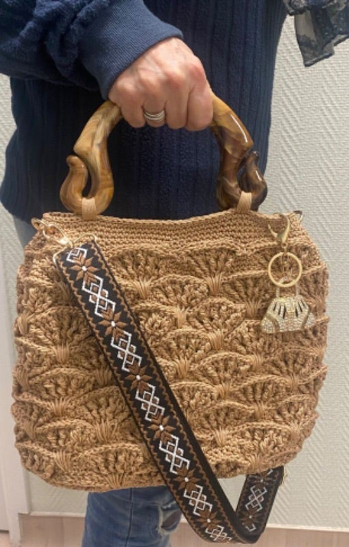 Sac cabas au crochet