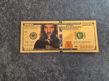 Billet OR à collectionner Aragorn seigneur des anneaux