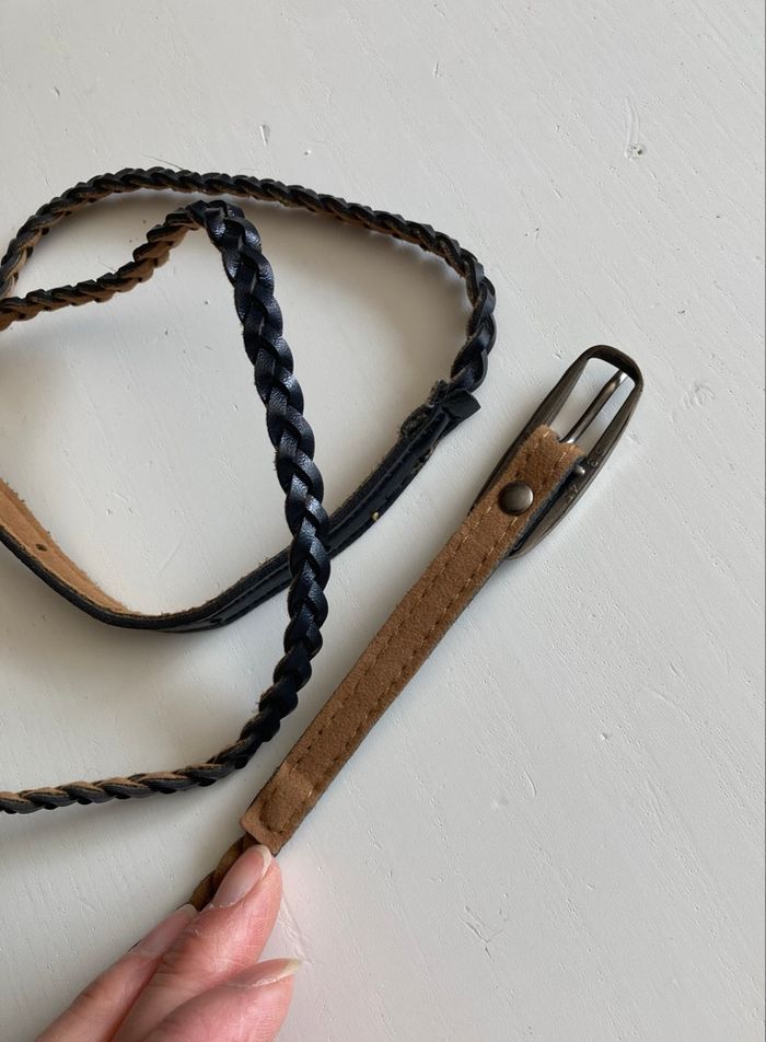 Ceinture tressée réversible - photo numéro 3