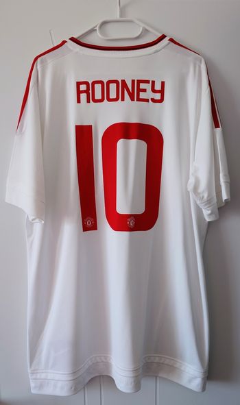 Maillot Manchester United extérieur 2015/16 Rooney XL