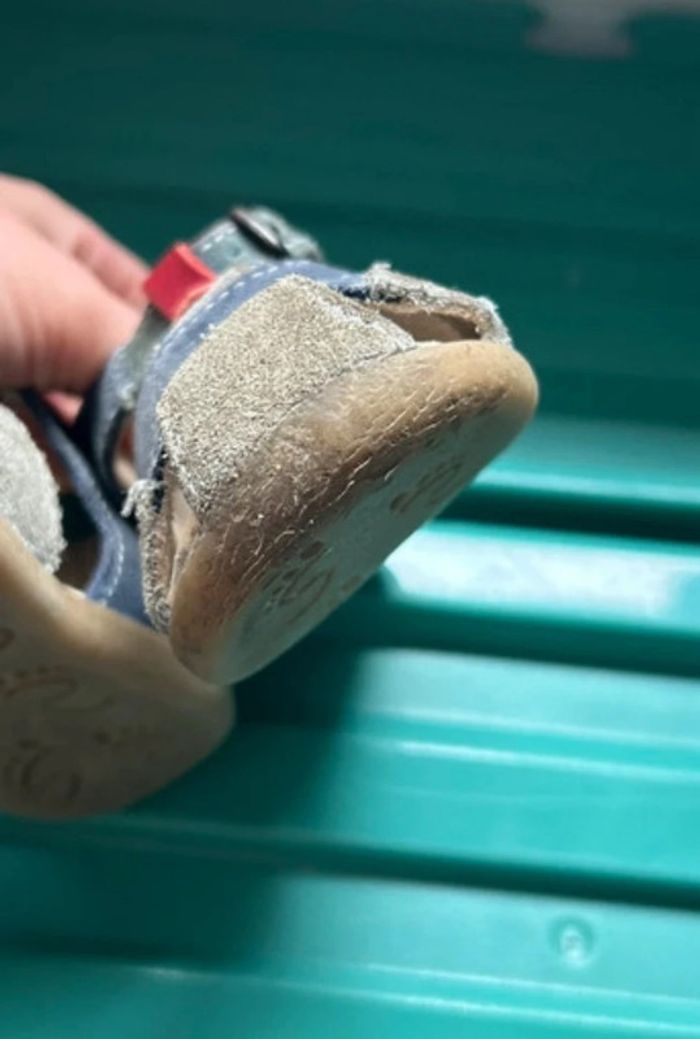 👣 Sandales bébé cuir – Taille 19 – Gémo - photo numéro 10