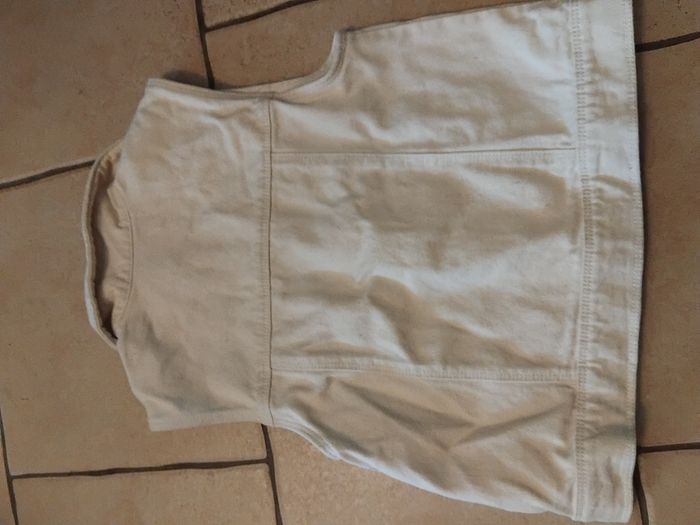 Veste en jeans sans manche - photo numéro 2