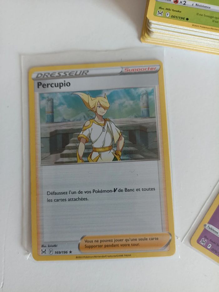Lot 34 cartes Pokémon origine perdu - photo numéro 4