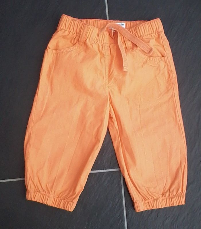 Pantalon orange fille 4 ans