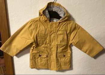 Caban toile doublé molleton 18 mois