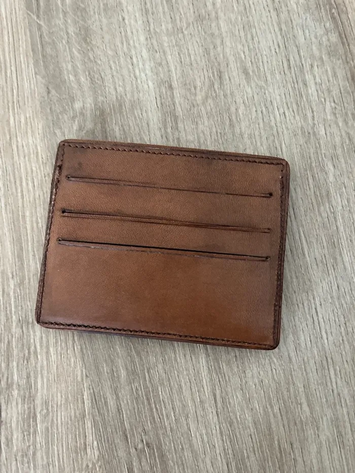 Porte cartes cuir - photo numéro 2