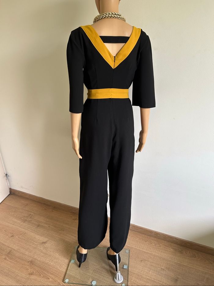 Combinaison noire et jaune CTN Collection taille 36 jamais portée - photo numéro 6