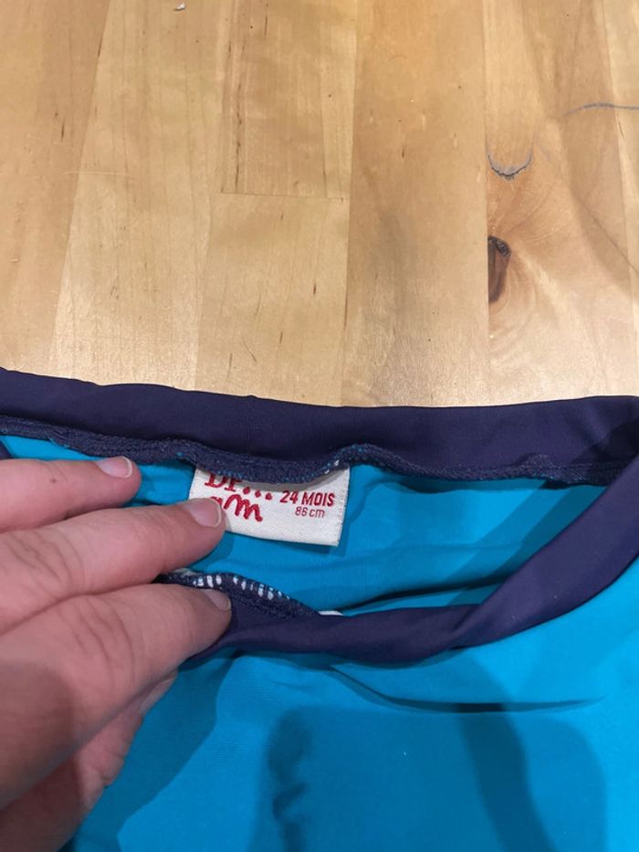 Lot de deux shorts de bain bébé 24 mois dpam - photo numéro 3