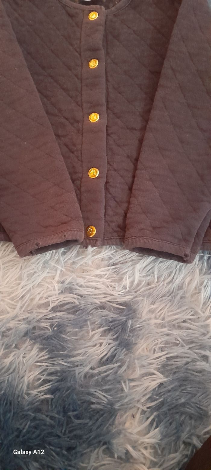 Veste Petit Bateau Bleu marine 5 ans - photo numéro 2