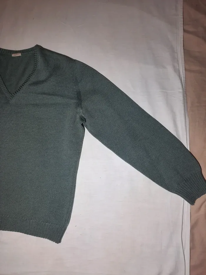 Pull en laine courtelle - photo numéro 3