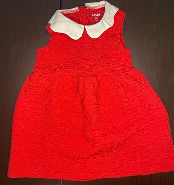 Robe bebe rouge Kiabi 12mois