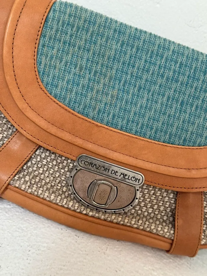 Sac bandoulière chaîne Corazón de Melón - photo numéro 2