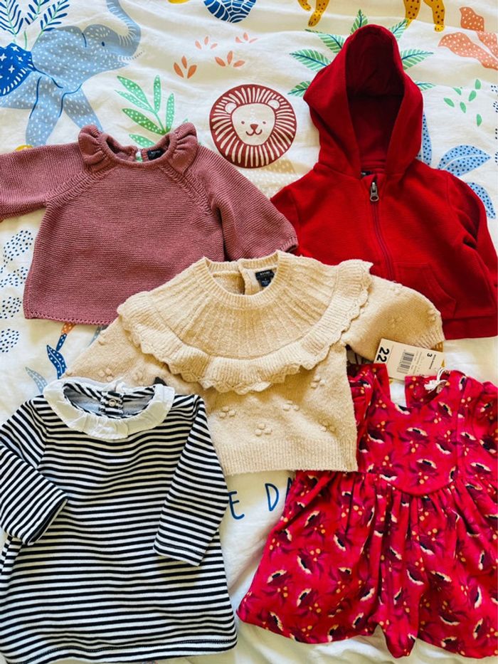 Petit lot 5 articles 3 mois