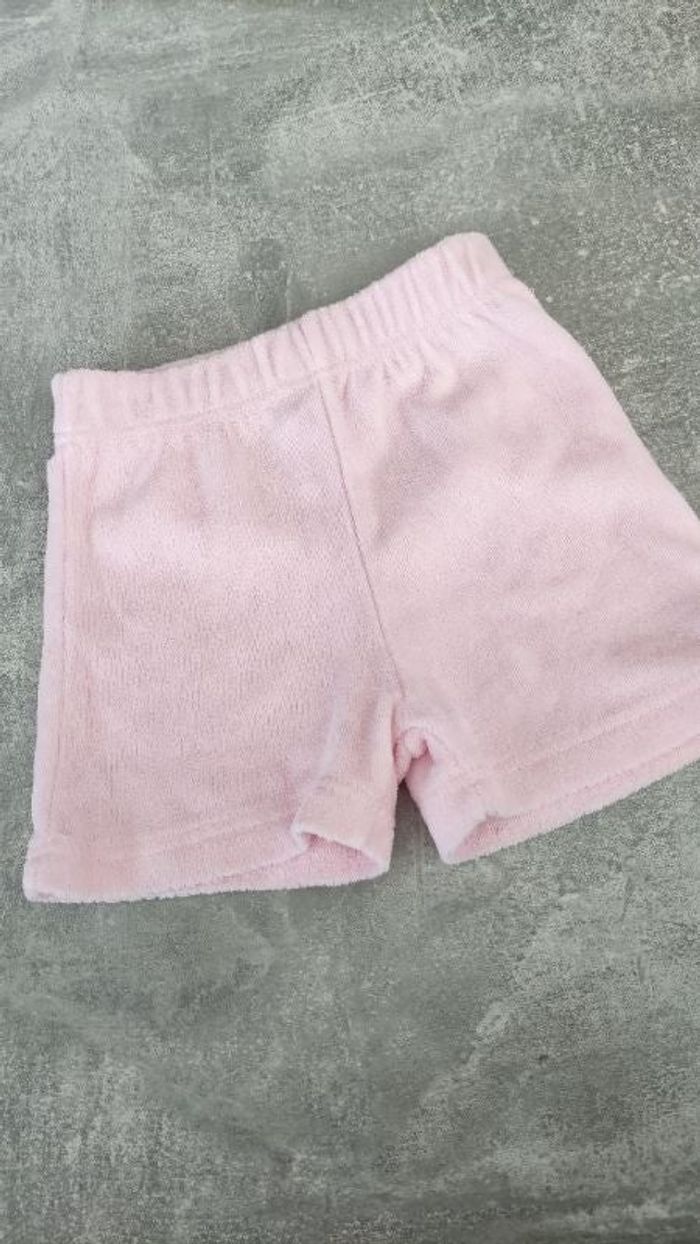 Short éponge bébé fille 3 mois