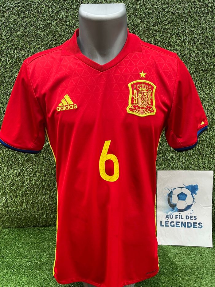 Maillot iniesta Espagne - photo numéro 2
