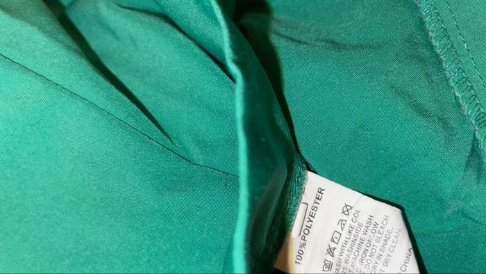 Jupe à volant longue verte - photo numéro 4