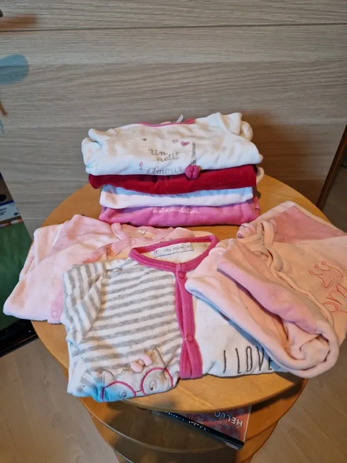 💞 Lot de Pyjamas 6 mois 💞