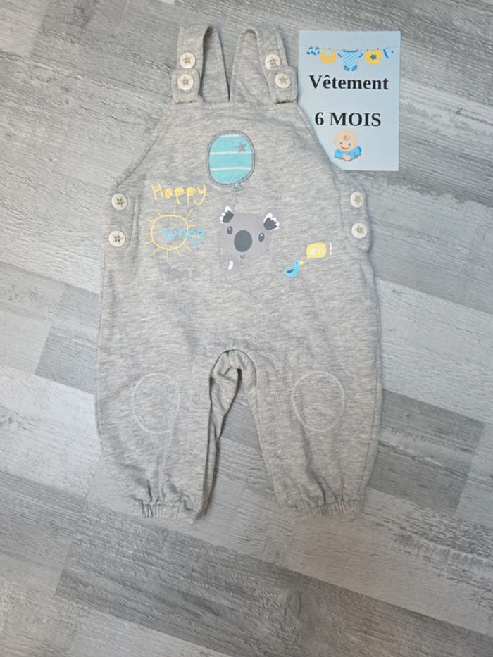 Salopette pantalon garçon 6 mois