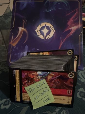 Lot carte Lorcana 