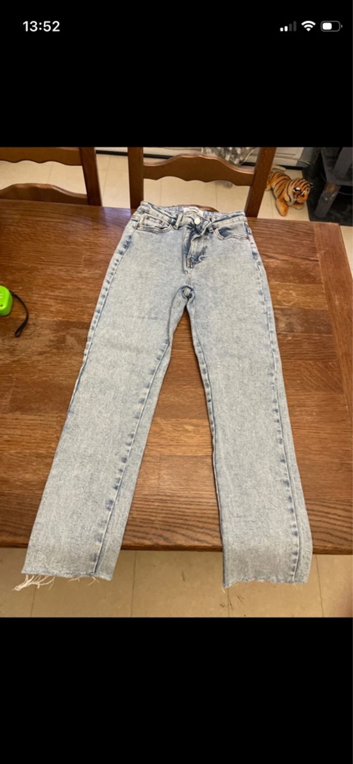 Jeans bleu clair femme - photo numéro 3