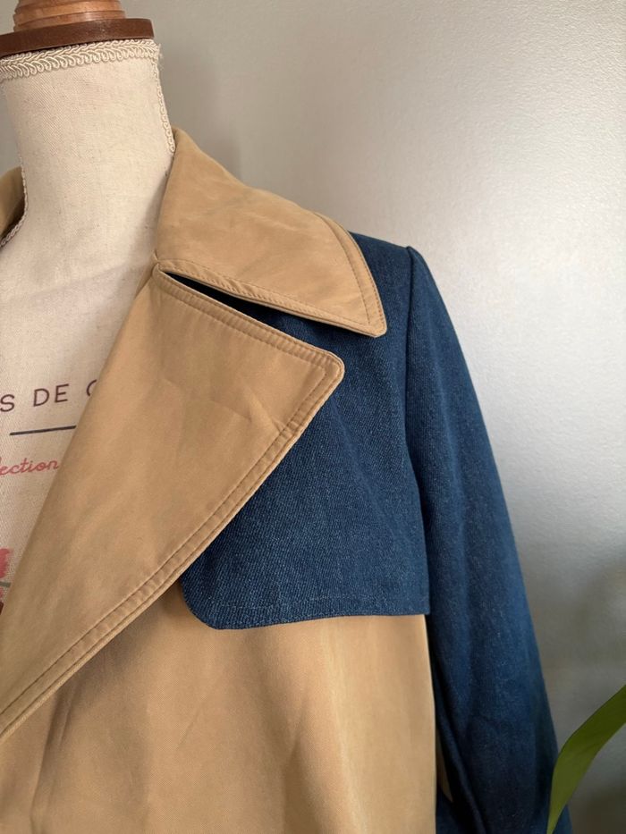 Trench bi colore - Zac&Zoé - Taille L - photo numéro 8