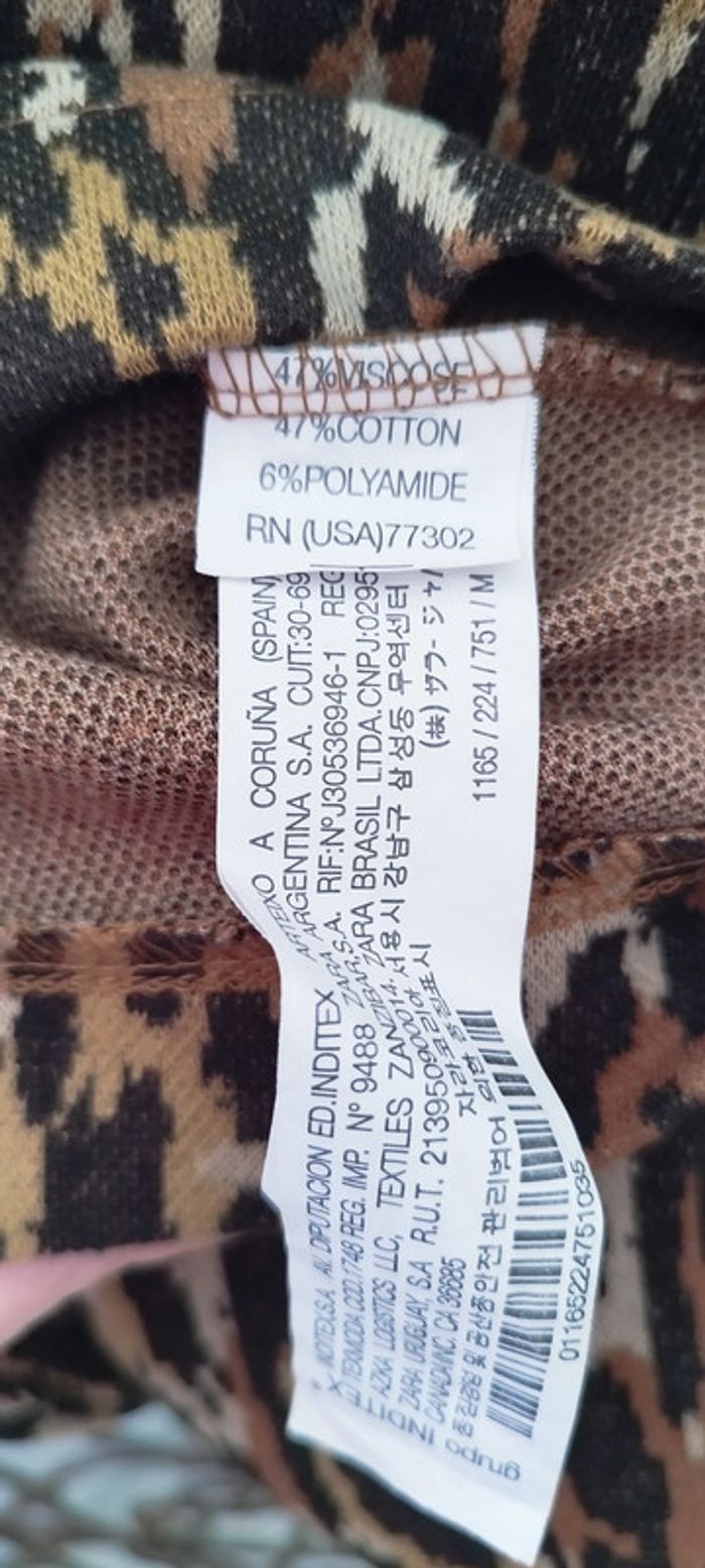 Robe Léopard Zara collection. Taille M. Très bon état - photo numéro 7