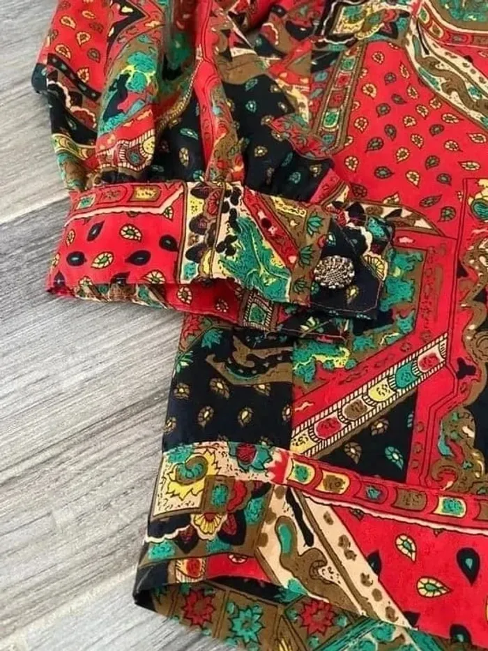 Jolie Blouse vintage 40/42 L/XL - photo numéro 3