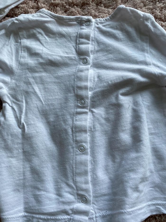 Ensemble tee-shirts manches longues, pantalon léger avec bandeau Orchestra 9 mois - photo numéro 2