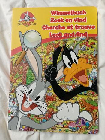 Livre Looney Tunes cherche et trouve 2€5