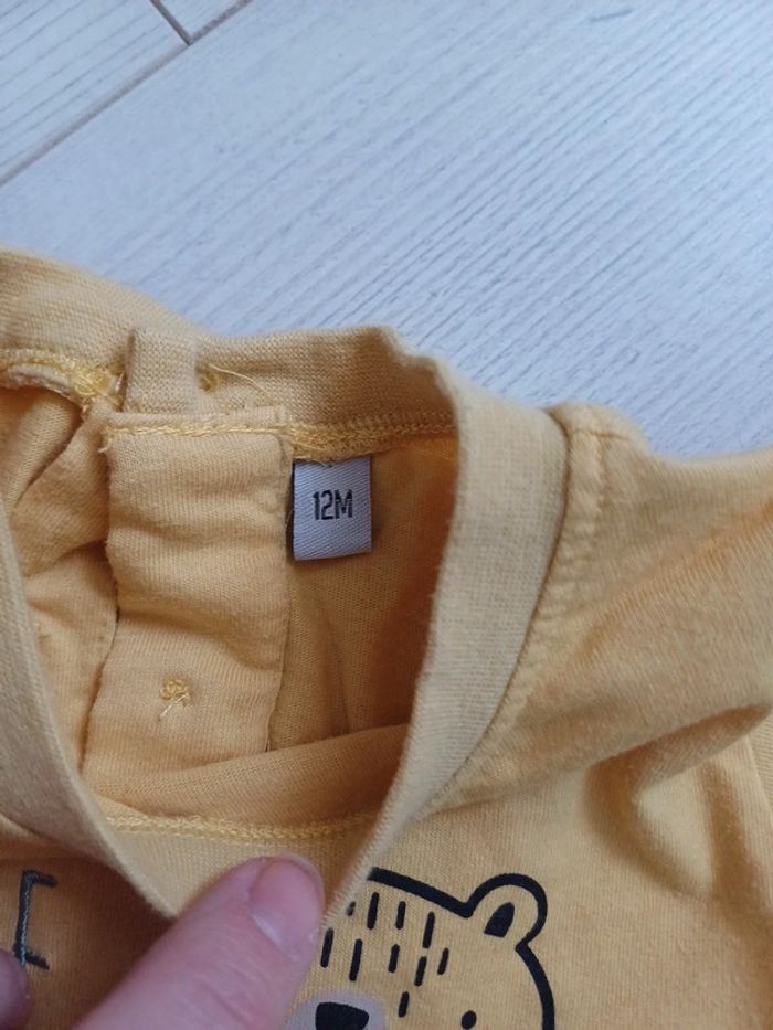 Ensemble short et t-shirt 12 mois - photo numéro 3