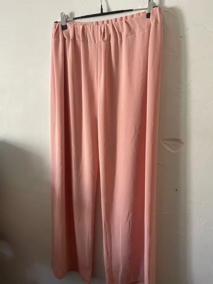 Pantalon, rose, fluide n°748 - photo numéro 4