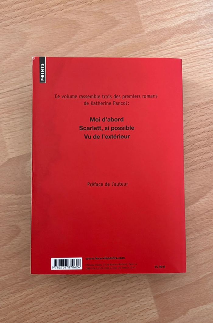 Livre Premiers romans de Katerine Pancol - photo numéro 2