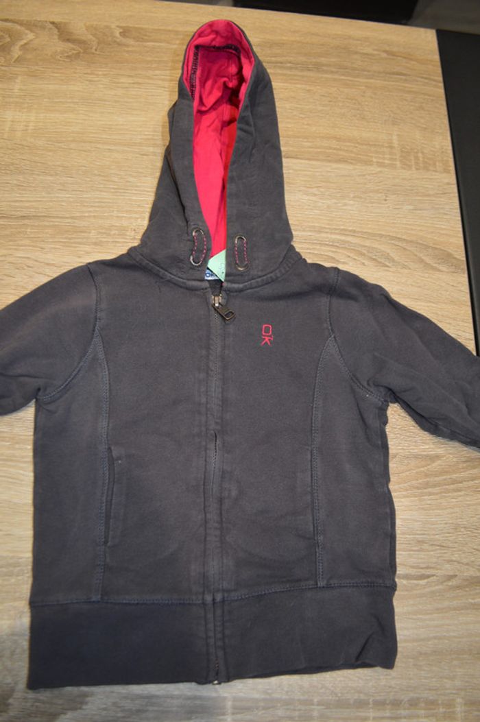 Veste à capuche survêtement Okaidi 3 ans