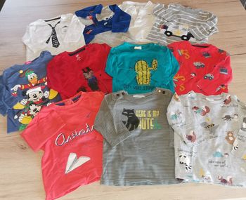 Gris lot hauts ml 6 mois 