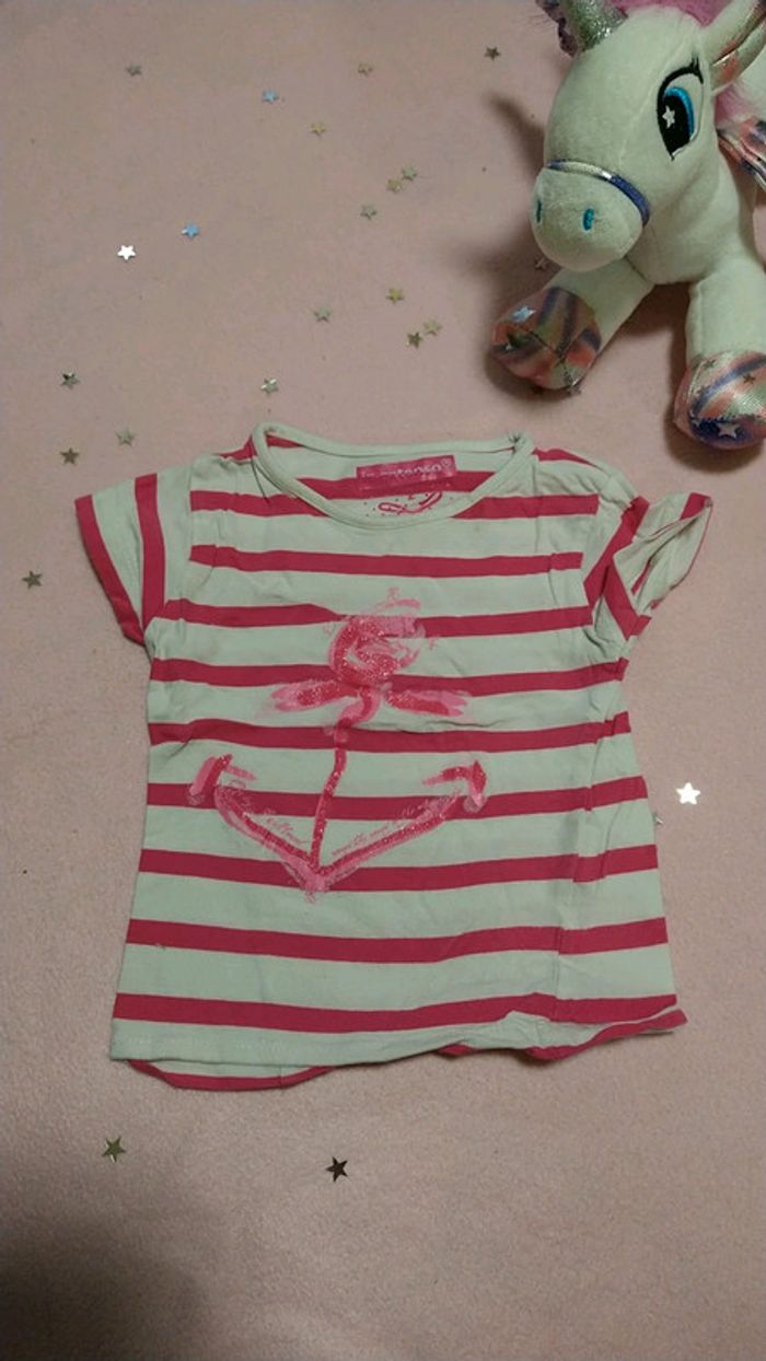 Tee-shirt taille 2 ans marque in extenso en très bon état
