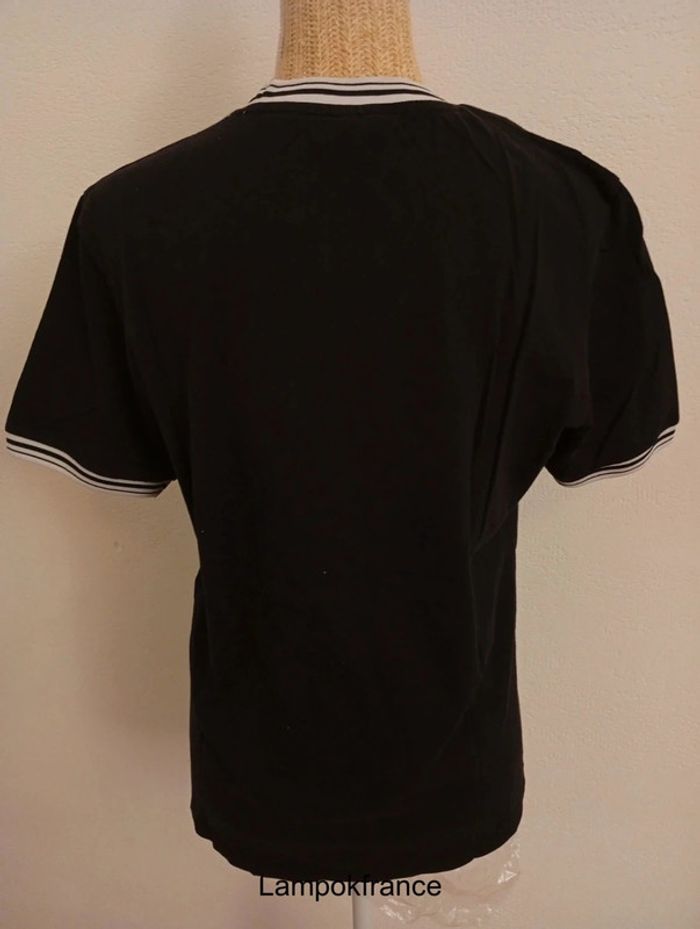 Brave Soul - T-shirt à bords contrastants - Noir taille m - photo numéro 2