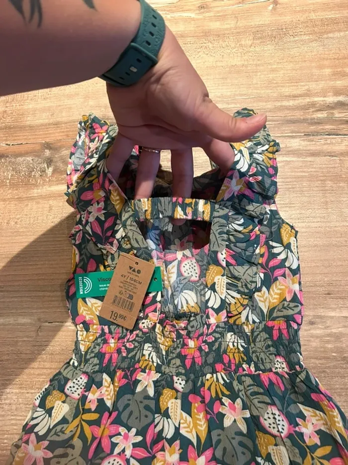 Combi short neuve tape à l’œil 4 ans - photo numéro 4