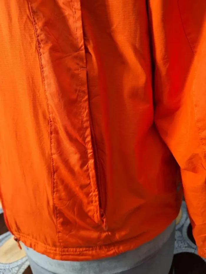 veste imperméable vintage Adidas - orange homme taille M - brodé (399) - photo numéro 4