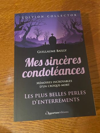 Mes sincères condoléances 